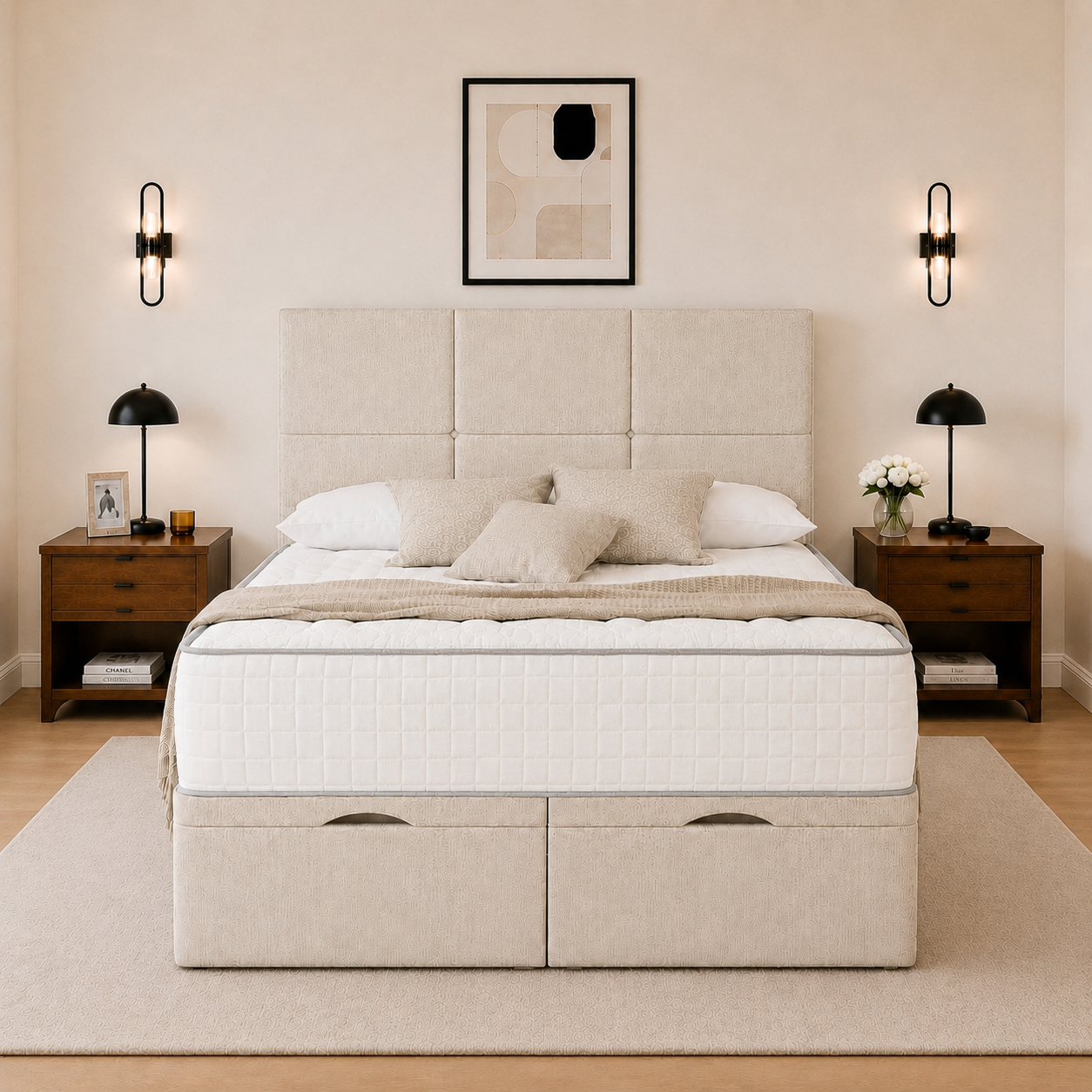 Addis Ababa Ottoman Divan  Bed