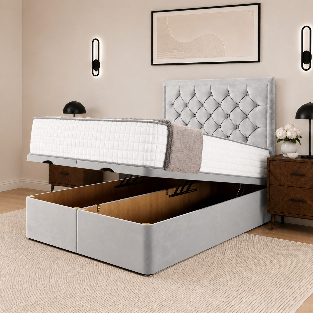 Krakow Ottoman Divan Bed