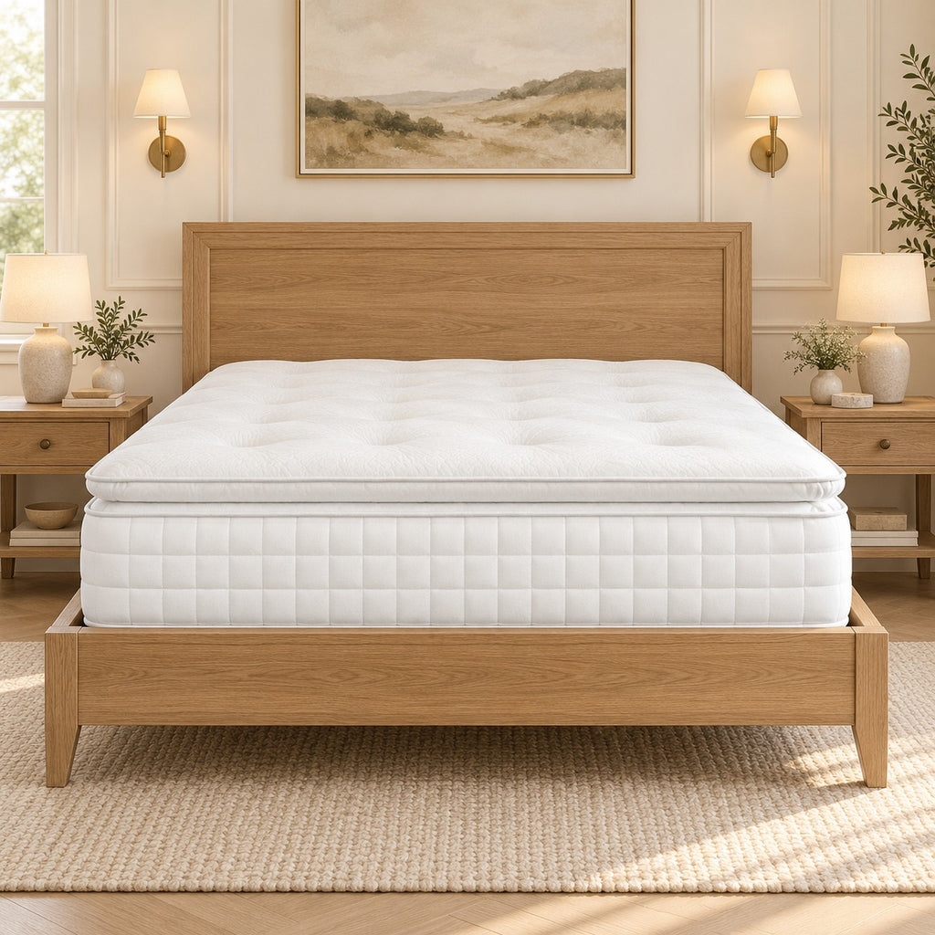 3000 Pillow Topper Tufted Mattress New