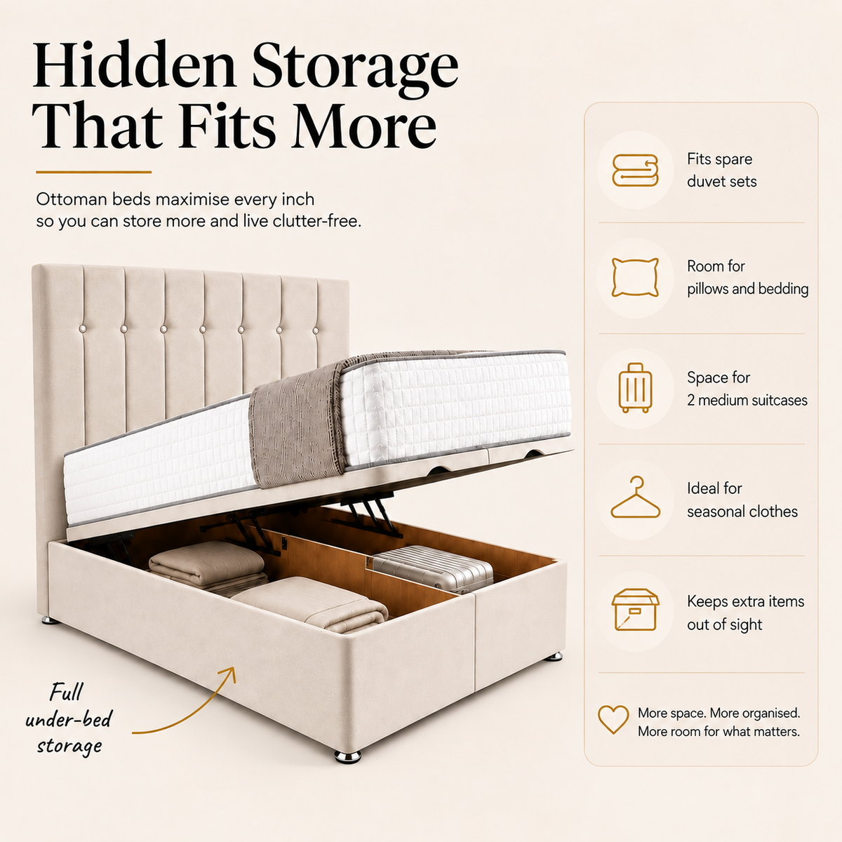 Seville Ottoman Divan Bed