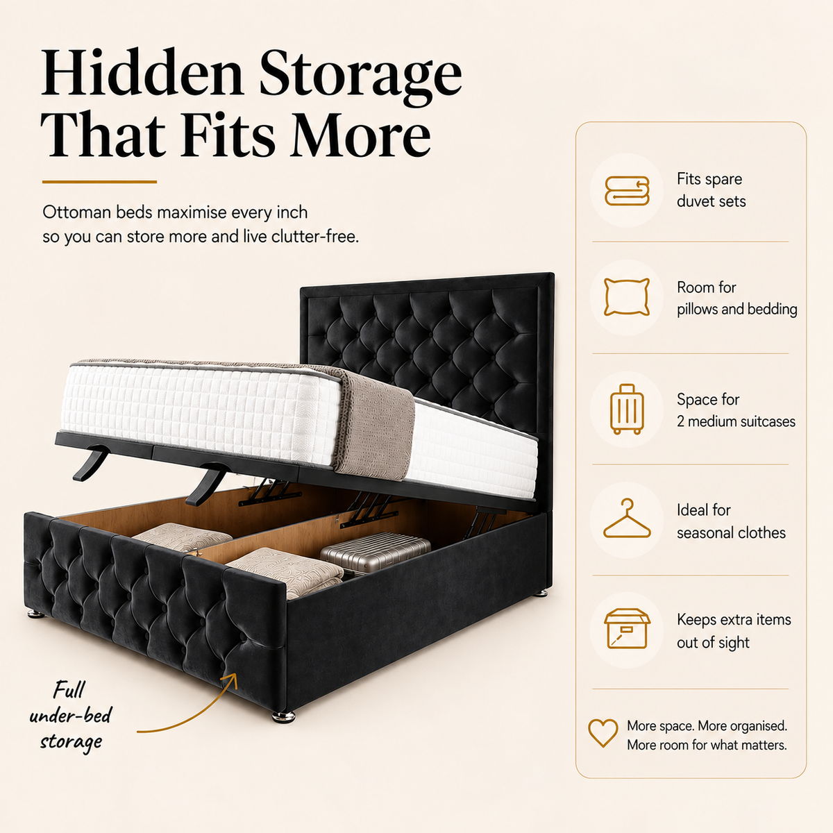 Lima Ottoman Divan Bed