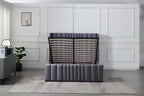 Monaco Bedframe with Ottoman Storage & Built-In USB Charger