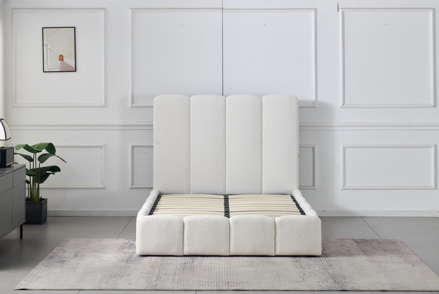 Verona Bedframe with Built-In USB Charger