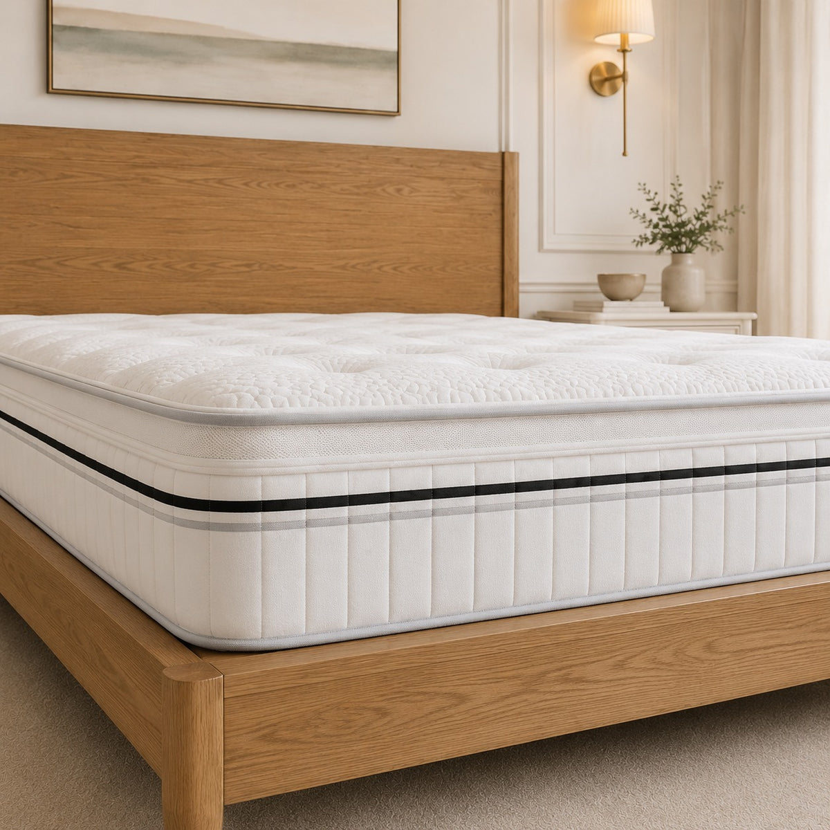 1000 Pocket Springs Pillowtop Mattress - Soft Feel