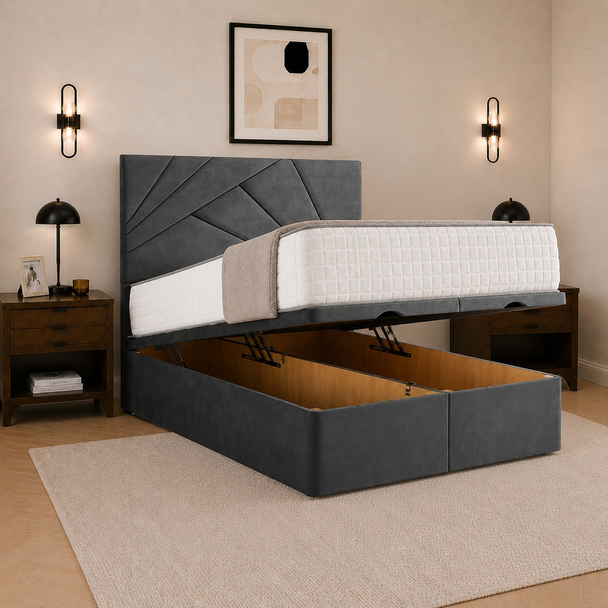 Portland Ottoman Divan Bed