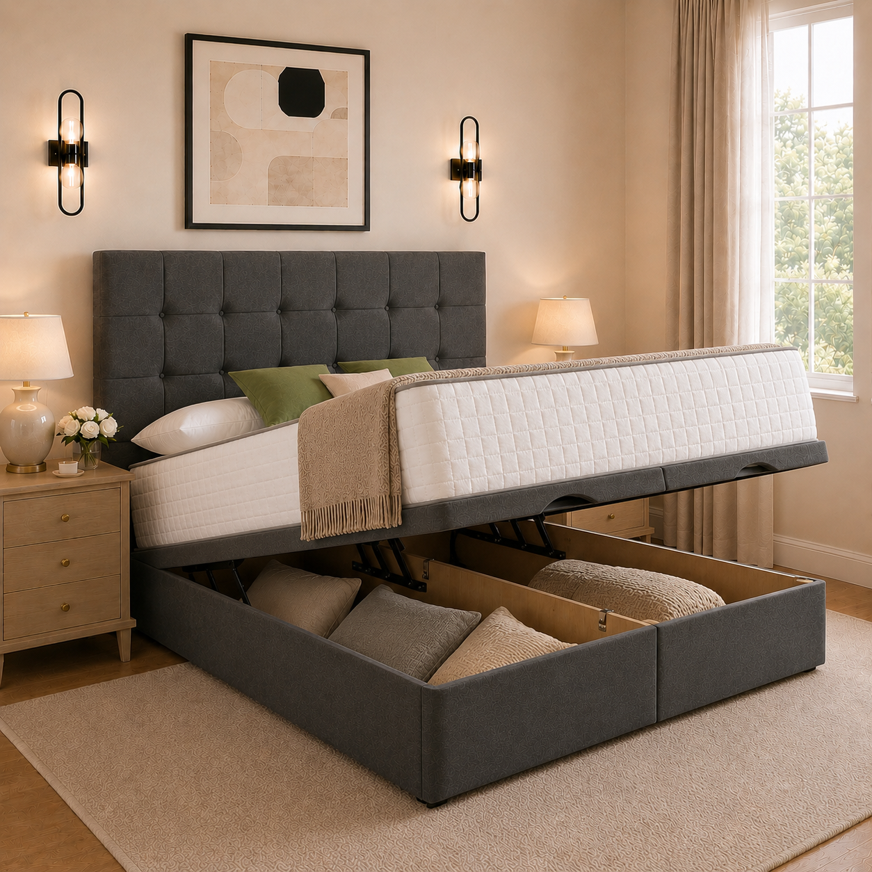Edinburgh Ottoman Divan Bed