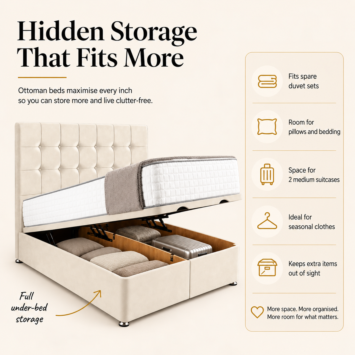 Lagos Ottoman Divan Bed Set