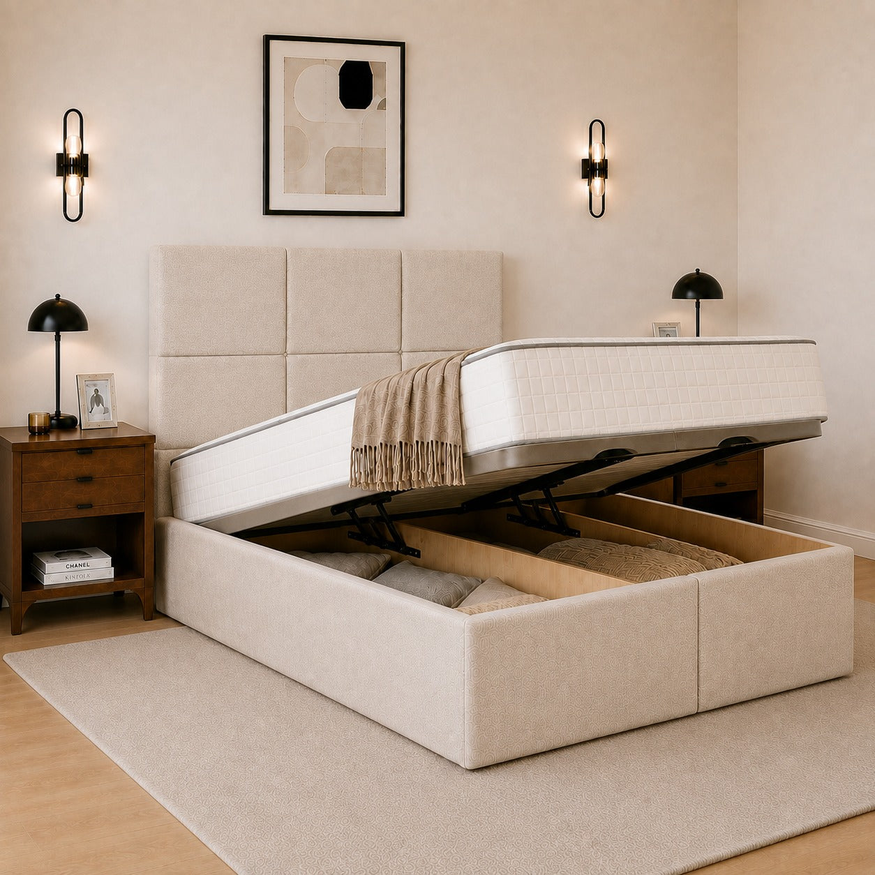 Addis Ababa Ottoman Divan  Bed