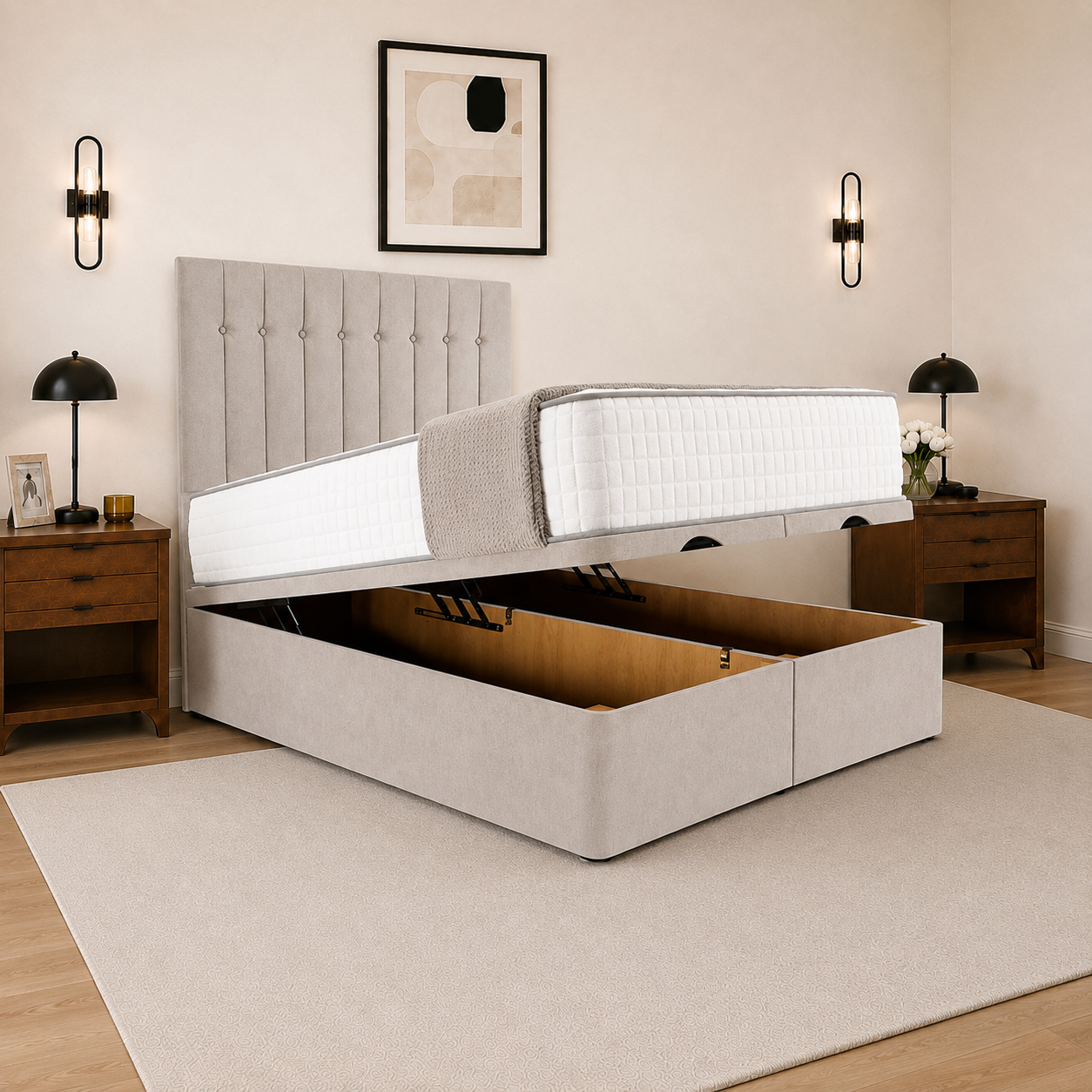 Seville Ottoman Divan Bed