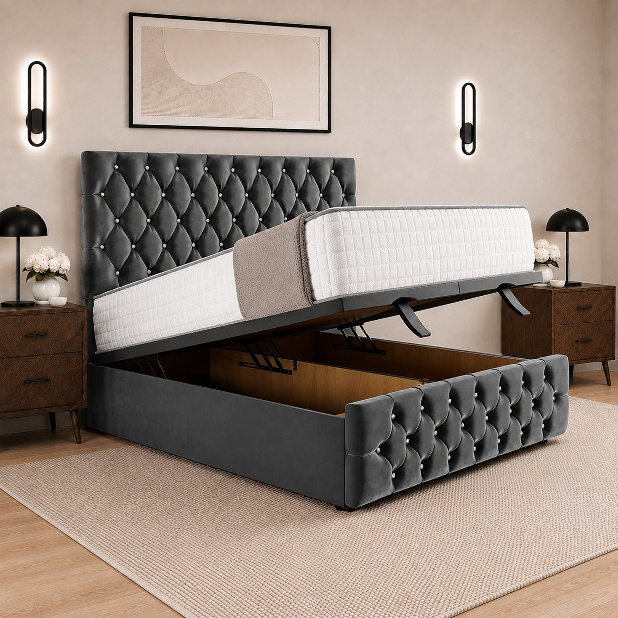 Helsinki Ottoman Divan Bed