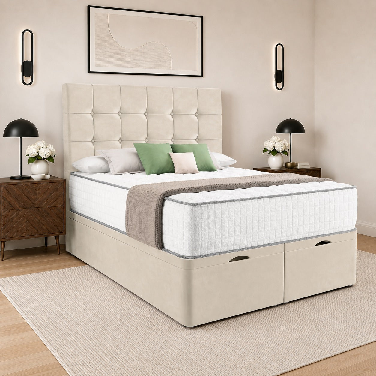 Lagos Ottoman Divan Bed Set