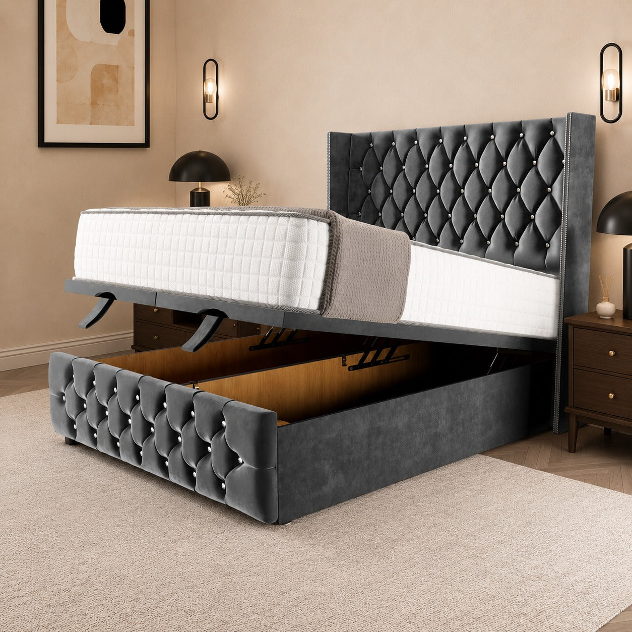 Munich Ottoman Divan Bed