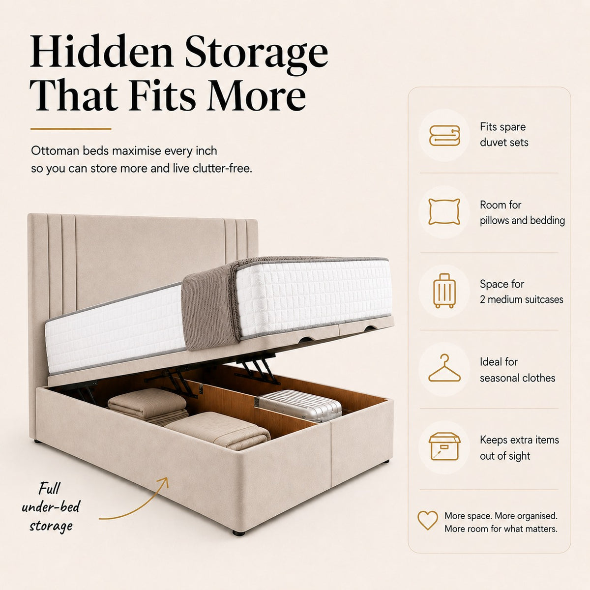 Phoenix Ottoman Divan Bed