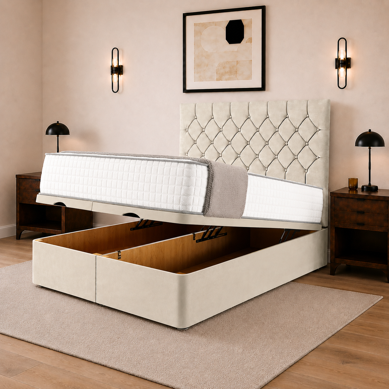 Seattle Ottoman Divan Bed